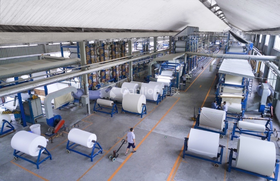 Mianyang Jialian printing and dyeing Co., Ltd. خط تولید سازنده